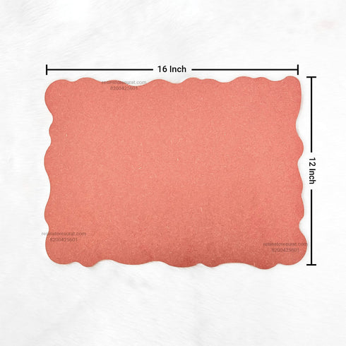 Agate Rectangle Name Plate MDF - C